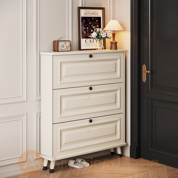 Howie 100cm Flip Door Shoe Cabinet Storage