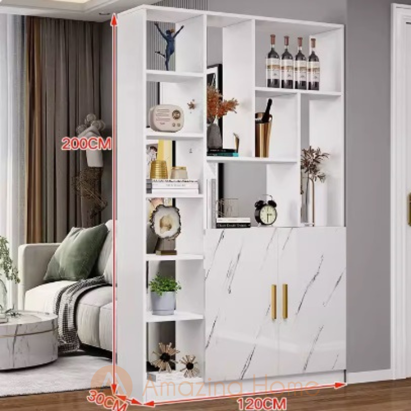 Wooden online divider cabinet