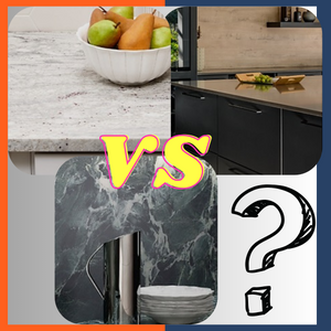 Sintered stone vs Quartz vs Marble stone