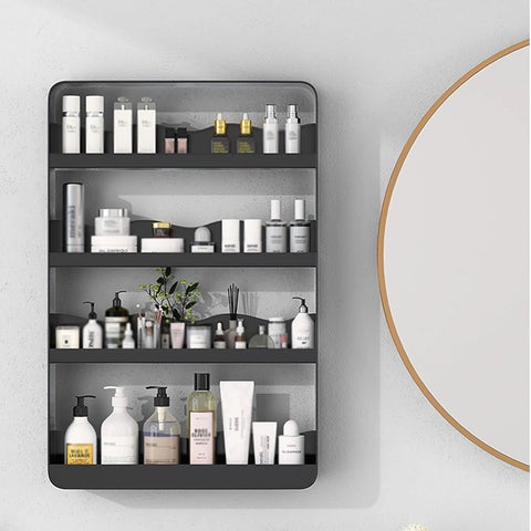 Amazing Home Wall Mounted Multipurpose Shelf Organizer Bathroom Kitchen Storage Rack