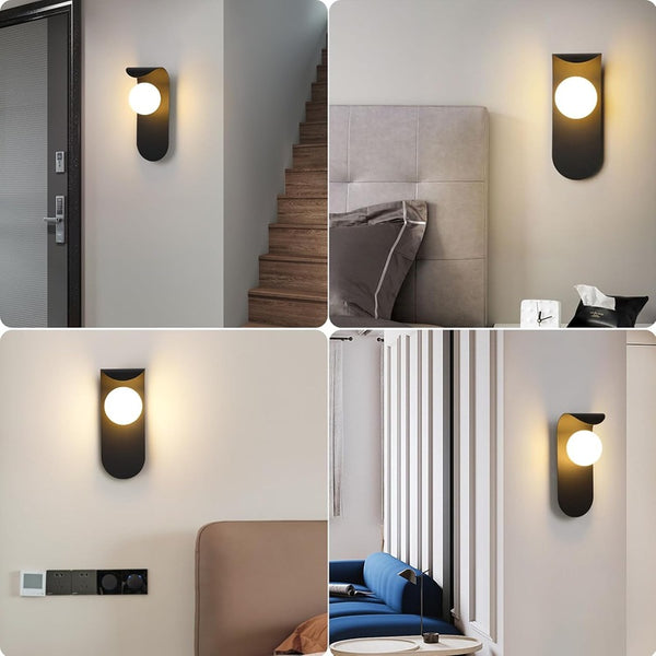 Modern Globe Wall Light – Indoor Wall Lamp for Living Room & Bedroom