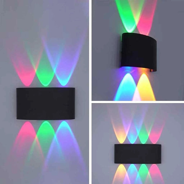 RGB LED Wall Light IP65 Waterproof | Modern Up Down Wall Lamp