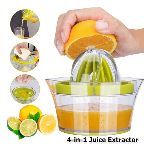 Amazing Home 4 in 1 Multifunction Manual Juicer Juice Extractor