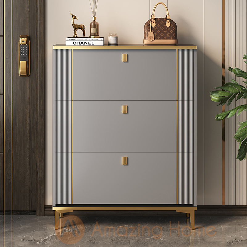 Anderson 50cm Multi Layer Shoe Cabinet With Flip Compartment