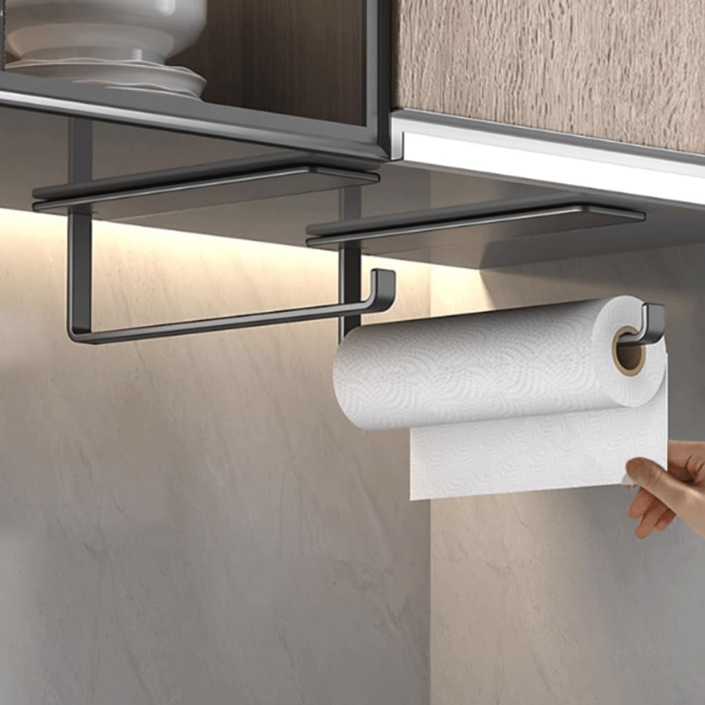 Amazing Home Magnetic Kitchen Paper Towel Roll Holder –