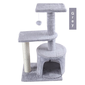Amazing home Cat Climbing Scratcher Sisal Funny Interactive Toy