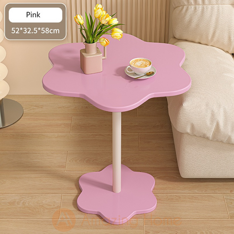 Snow Pink Coffee Table Side Table Stand