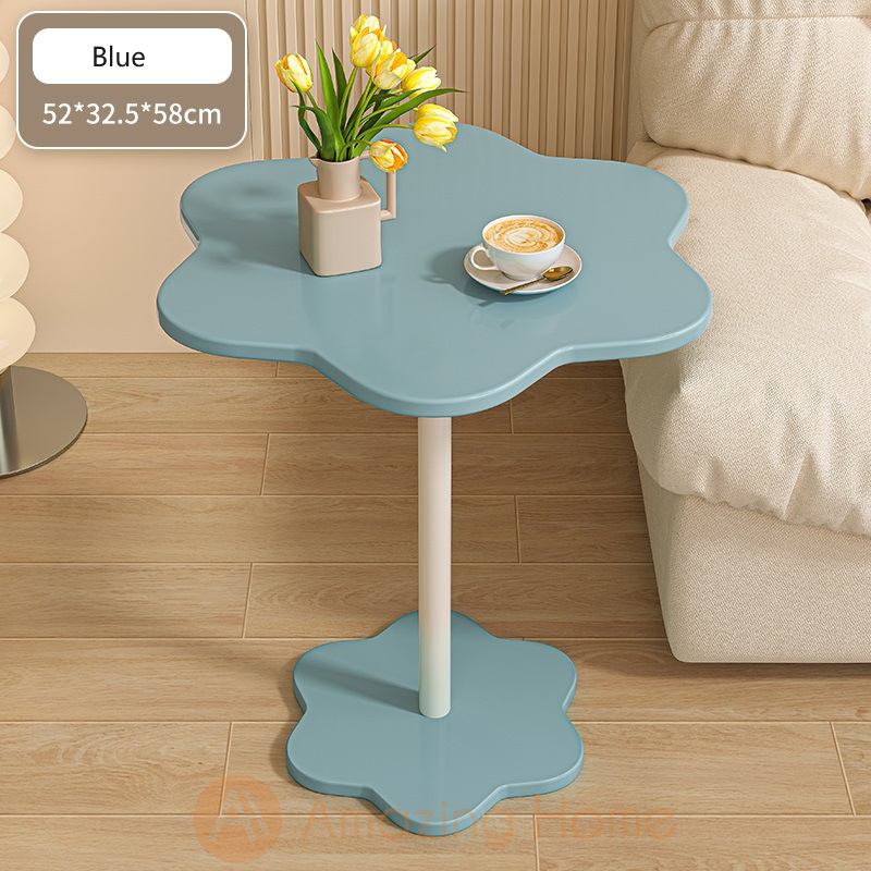 Snow Blue Coffee Table Side Table Stand