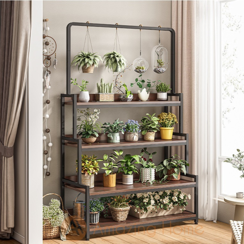 Sonje Multi Layer Hanging Plant Rack Plant Stand Potting Bench