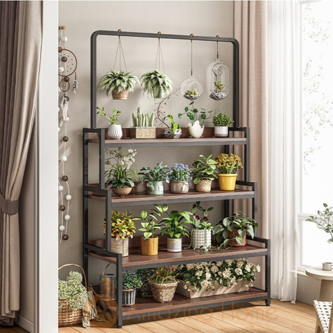 Sonje Multi Layer Hanging Plant Rack Plant Stand Potting Bench