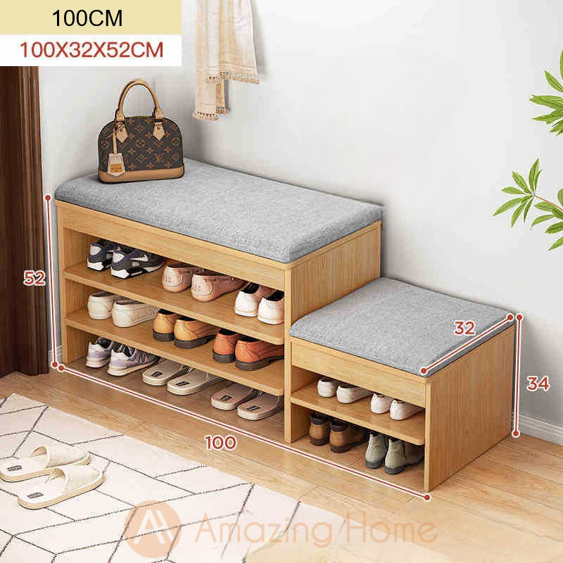 Sakura 100cm Shoe Rack Storage Bench