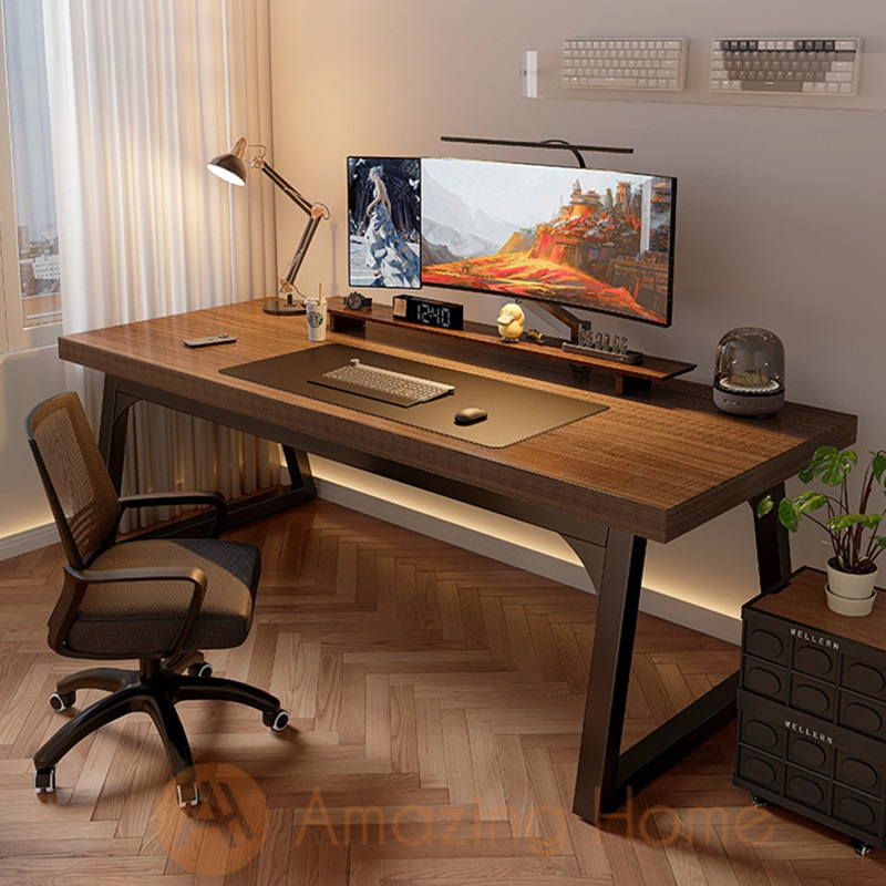 Kazumi 180cm Solid Wide Desktop Working Table Extra Thick 32mm Writing ...