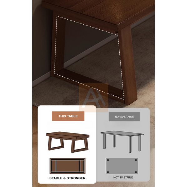 Mattis 180cm Executive Desk Home Office Table