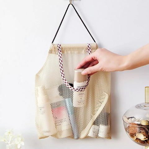 Amazing Home Wall Mounted Hanging Storage Mesh Bag