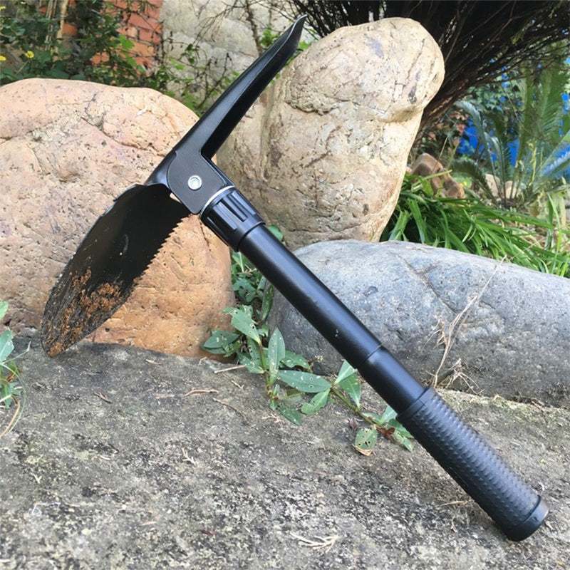 Amazing Home Multi Purpose Folding Steel Shovel With Carrying Case