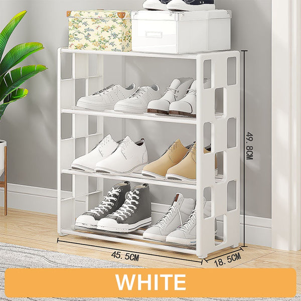 Amazing Home 4 Tier Shoe Storage Rack Organizer