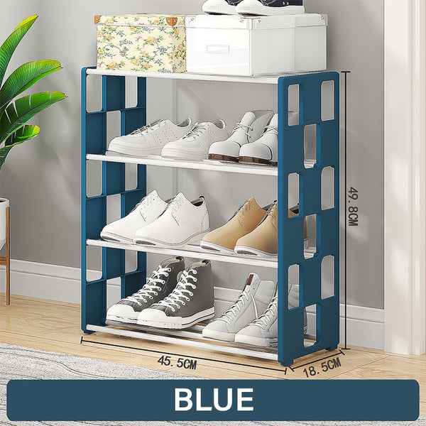 Amazing Home 4 Tier Shoe Storage Rack Organizer