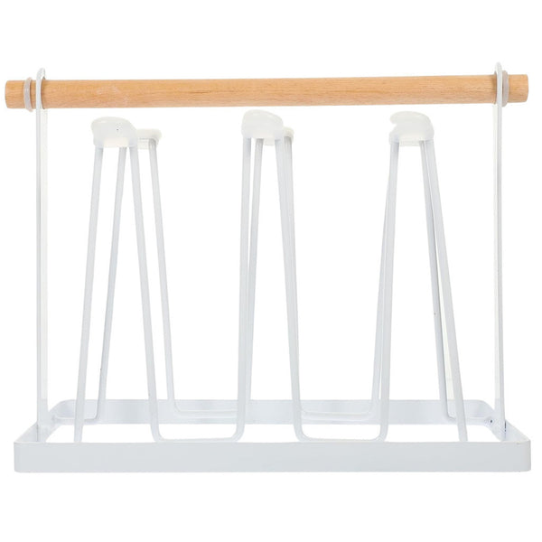 Amazing Home Wooden Handle Glass Mug Stand Holder