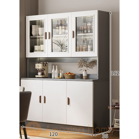 Calixto 120cm Dining Room Cupboard Kitchen Cabinet
