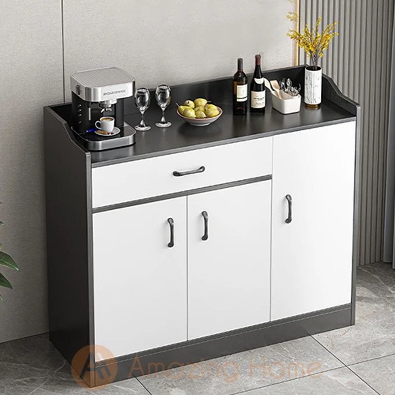 Anya 3 Door 1 Drawer Dining Sideboard Buffet Kitchen Cabinet