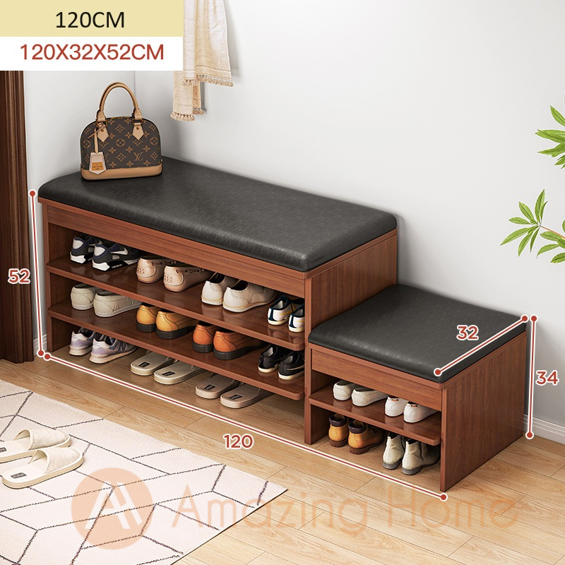 【Offer Price】Sakura 120cm Shoe Rack Storage Bench