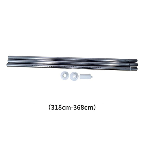 Amazing Home Stainless Steel Adjustable Curtain Rod Telescopic Pole Wall Mounted Cloth Rail