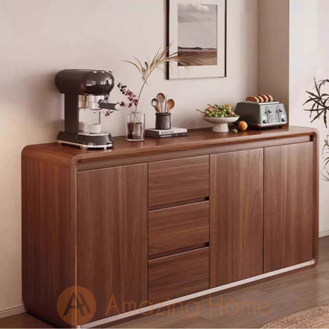 Aston 160cm Wooden Entrance Cabinet Sideboard Kitchen Cabinet Storage Shelf