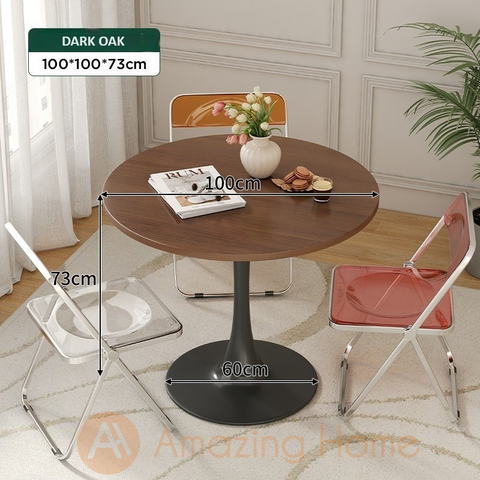 【Offer Price】Larren 100cm Cone Shape Round Coffee Table Oak