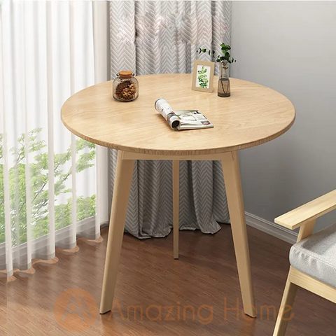 Akira 70cm Round Sofa Side Table End Table
