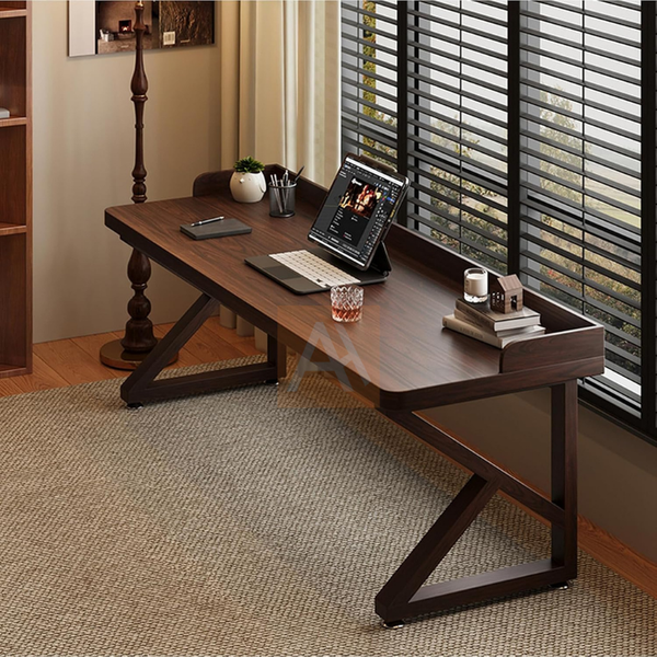 Dante 160x60cm Solid Wood Study Table Office Desk Writing Table