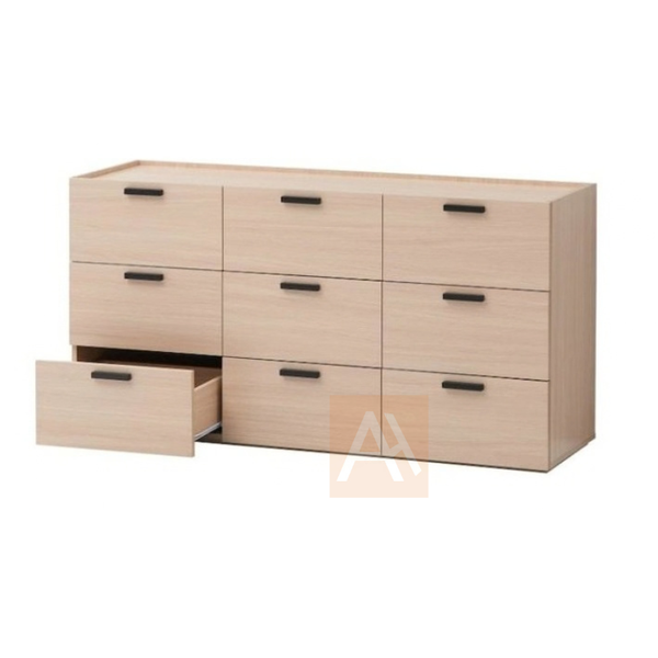 Vivo 9-Drawer Wooden Storage Cabinet Chest of Drawers