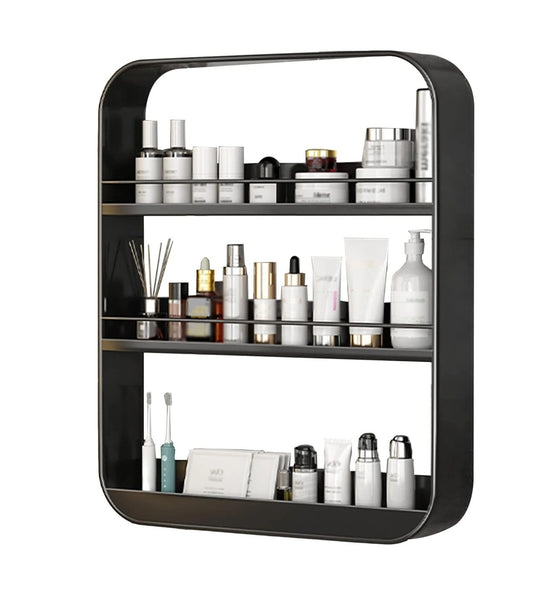 Amazing Home Wall Mounted Multipurpose Shelf Organizer Bathroom Kitchen Storage Rack
