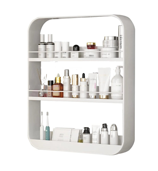 Amazing Home Wall Mounted Multipurpose Shelf Organizer Bathroom Kitchen Storage Rack