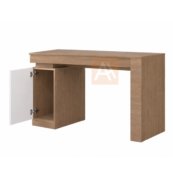 Tommy Study Table with Storage Cabinet | Computer Desk for Home Office