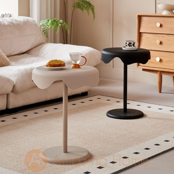 Iskrem Coffee Table Sofa Side Table Drink Table for Living Room Bedroom