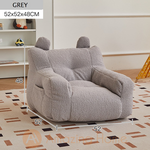 Codie Children Lazy Sofa Chair Grey