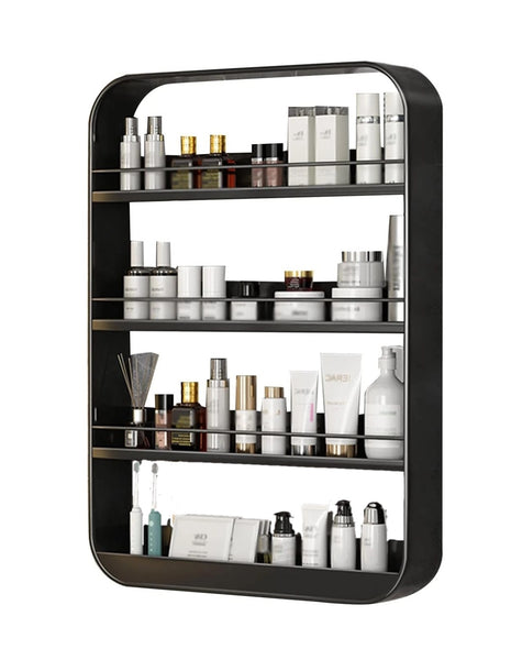 Amazing Home Wall Mounted Multipurpose Shelf Organizer Bathroom Kitchen Storage Rack