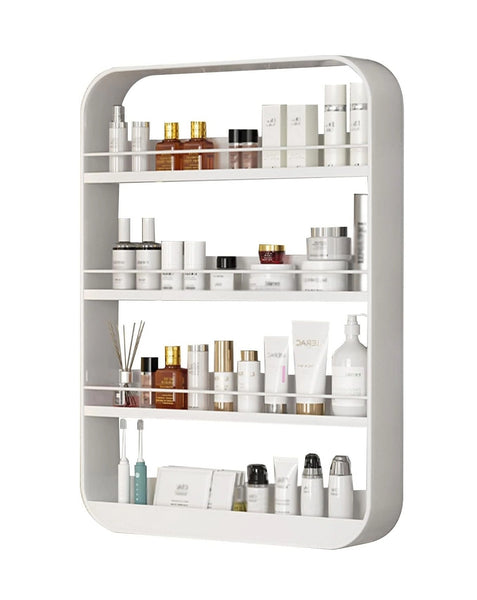 Amazing Home Wall Mounted Multipurpose Shelf Organizer Bathroom Kitchen Storage Rack