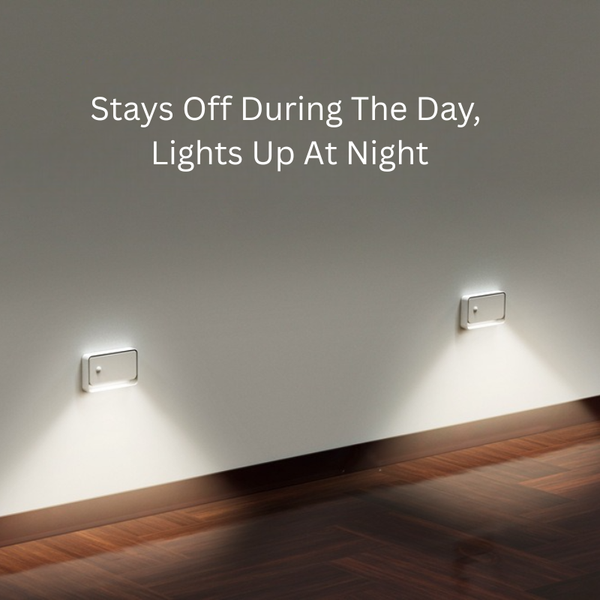 Rechargeable 4000mAh Motion Sensor LED Smart Night Light – 1 Unit | Extra Long Battery Life