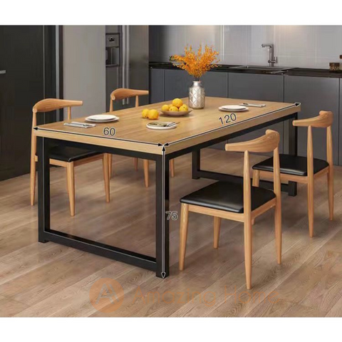 Kazumi 120cm Dining Table & Chair Set