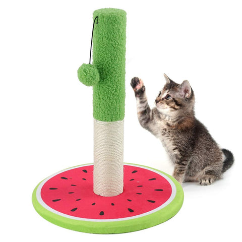 Amazing Home Cat Scratching Post Climbing Tree Fun Toy