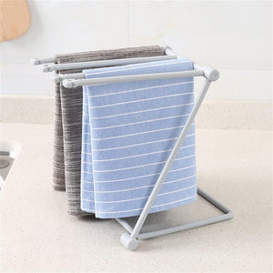 Amazing Home Foldable Kitchen Towel Hanger Storage Rack
