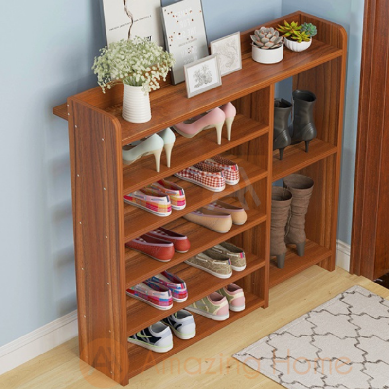 【Offer Price】Hazel Wooden Shoe Rack 6 Tier