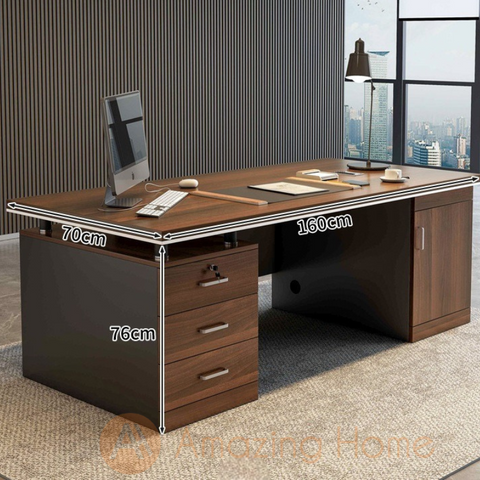 Erika 160cm Executive Desk Home Office Table