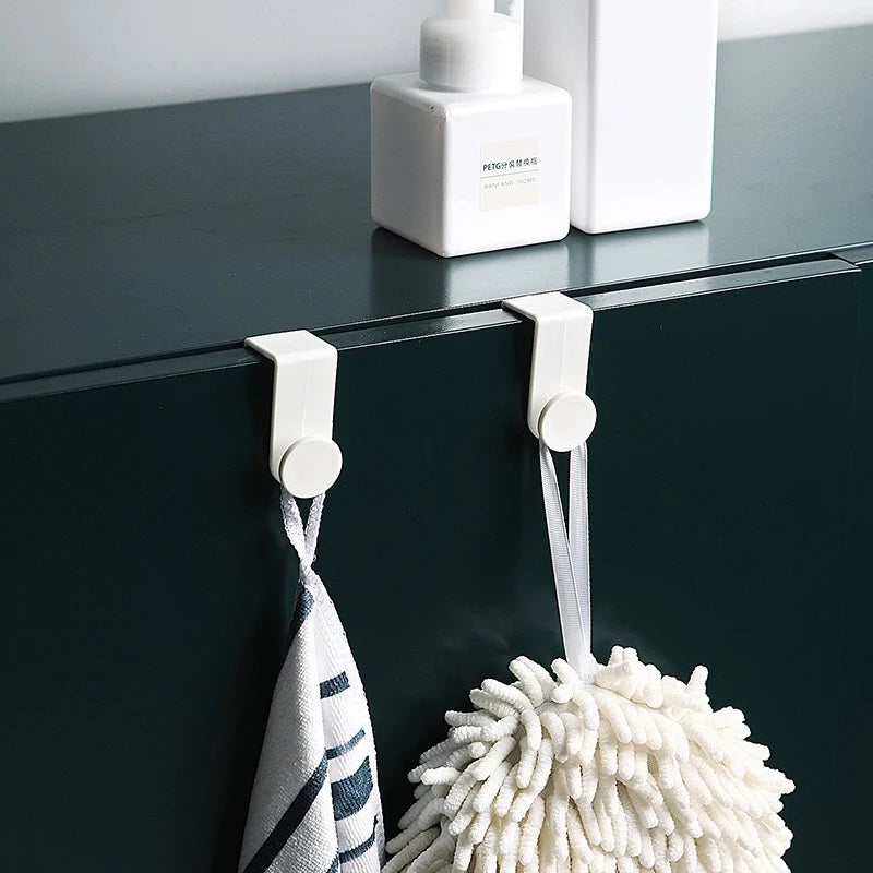 Amazing Home Cupboard Door Hook Over The Door Towel Holder (Pack of 2 Pcs)