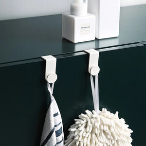 Amazing Home Cupboard Door Hook Over The Door Towel Holder (Pack of 2 Pcs)