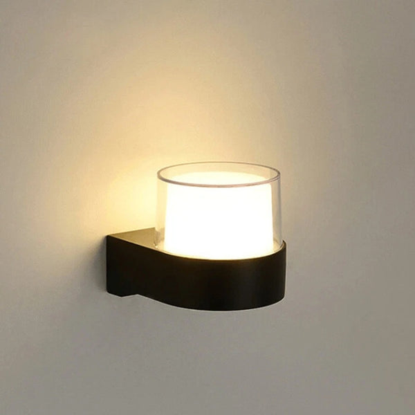 Outdoor Waterproof LED Wall Light | Indoor & Outdoor Modern Round 1 Light Wall Lamp