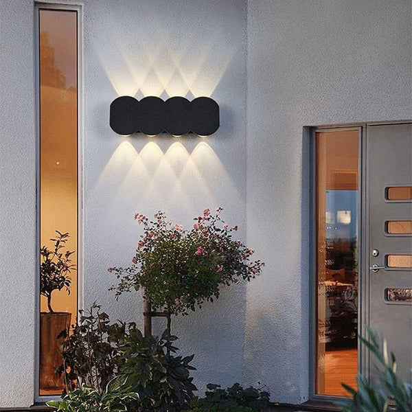 Modern LED Wall Light Up & Down Wall Lamp Round Style