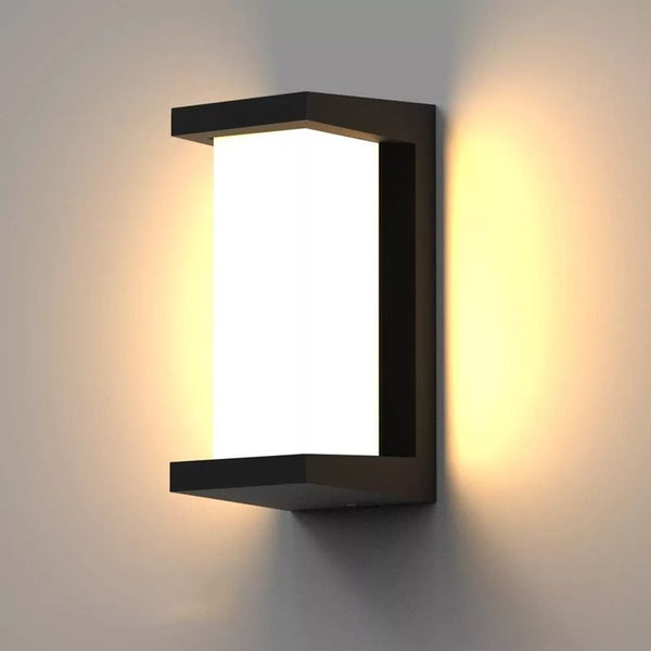 Outdoor Waterproof LED Wall Light | Modern Vertical Rectangle Wall Lamp