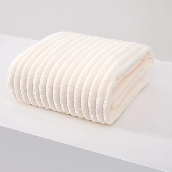 Amazing Home Coral Velvet Bath Towel 140cm x 70cm